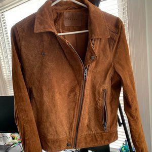 BLANKNYC Suede Moto Jacket